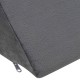 Клиновидна възглавница за крака Leg Elevation Firm, 68 x 25 x 21,5 см, сива