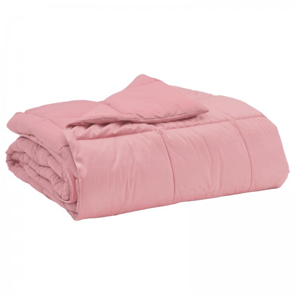 Лятна олекотена завивка Soft Duo Summer от микрофибър, розова
