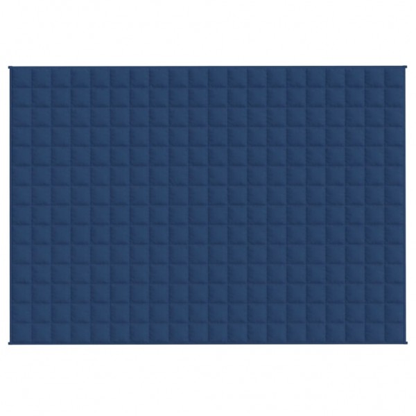 Тежко одеяло синьо 135x200 см 6 кг