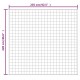 Тежко одеяло сиво 220x235 см 15 кг