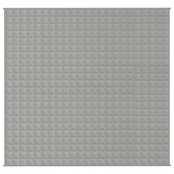 Тежко одеяло сиво 220x240 см 15 кг