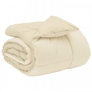 Зимна двулицева олекотена завивка Soft Duo Winter от микрофибър, кремава