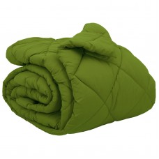 Зимна олекотена завивка Color Arctic с полиестерен пълнеж, 450 г/м², зелена
