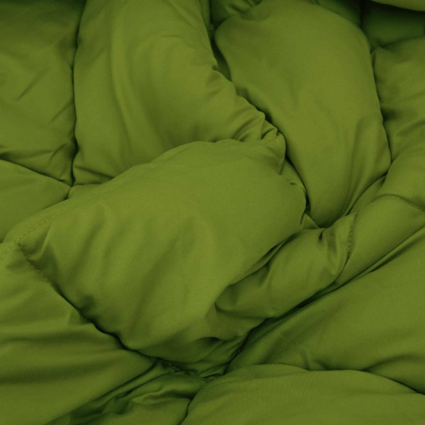 Двулицева лятна олекотена завивка Color Warm с полиестерен пълнеж, 200 г/м², в зелено и антрацит