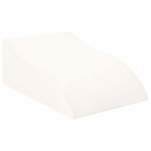 Клиновидна възглавница за крака Leg Elevation Comfort, 68 x 41 x 24 см, бяла
