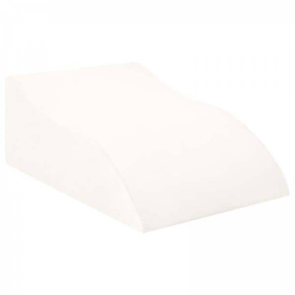 Клиновидна възглавница за крака Leg Elevation Comfort, 68 x 41 x 24 см, бяла