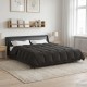 Всесезонна олекотена завивка Soft Duo All Season от микрофибър, в цвят антрацит