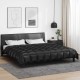 Зимна олекотена завивка Silky Warm с полиестерен пълнеж, 450 г/м², черна