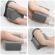 Анатомична възглавница за колене Knee Align Memory, 26 x 21,5 x 15 см, сива
