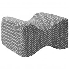 Анатомична възглавница за колене Knee Align Memory, 26 x 21,5 x 15 см, сива