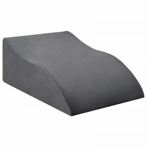 Клиновидна възглавница за крака Leg Elevation Comfort, 68 x 41 x 24 см, сива