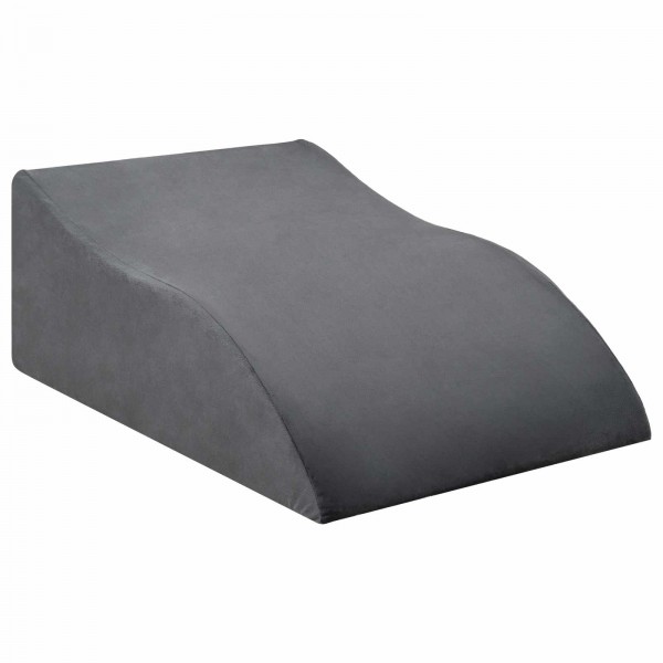 Клиновидна възглавница за крака Leg Elevation Comfort, 68 x 41 x 24 см, сива