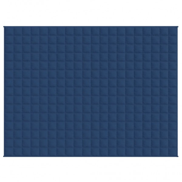 Тежко одеяло синьо 152x203 см 11 кг