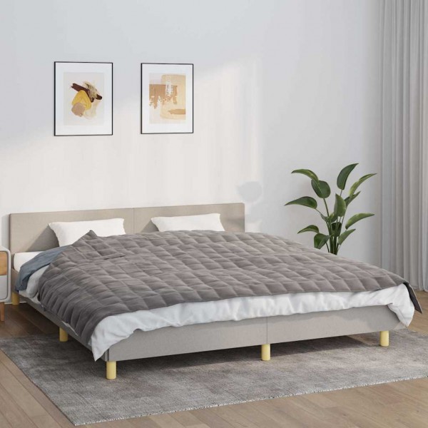 Тежко одеяло сиво 155x220 см 7 кг