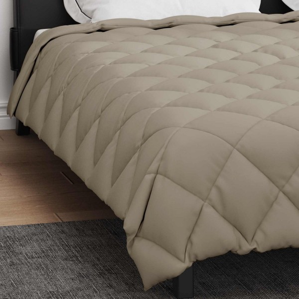 Зимна олекотена завивка Color Arctic с полиестерен пълнеж, 450 г/м², светлосива