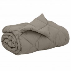 Зимна олекотена завивка Color Comfort с полиестерен пълнеж, 300 г/м², светлосива