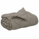 Зимна олекотена завивка Color Comfort с полиестерен пълнеж, 300 г/м², светлосива