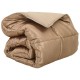 Зимна олекотена завивка Silky Warm с полиестерен пълнеж, 450 г/м², златиста