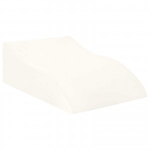Клиновидна възглавница за крака Leg Elevation Comfort, 68 x 40 x 21,5 см, бяла