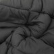 Лятна двулицева олекотена завивка Color Warm с полиестерен пълнеж, 200 г/м², в светлосиво и антрацит