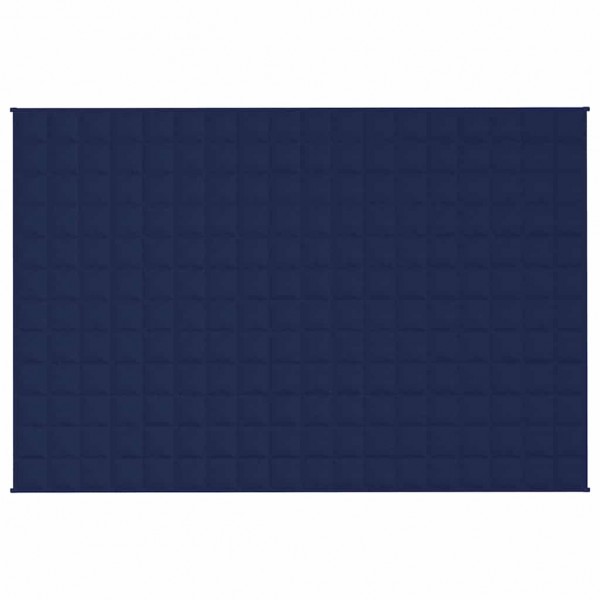 Тежко одеяло синьо 120x180 см 9 кг