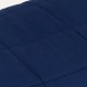 Тежко одеяло синьо 135x200 см 10 кг