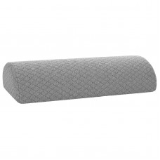Анатомична възглавница за крака Leg Support Memory, 52 x 20 x 11 см, сива