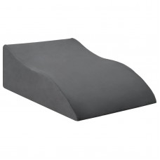 Клиновидна възглавница за крака Leg Elevation Comfort, 68 x 41 x 21 см, сива