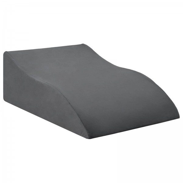 Клиновидна възглавница за крака Leg Elevation Comfort, 68 x 41 x 21 см, сива