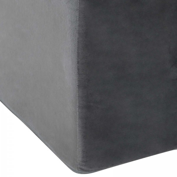 Клиновидна възглавница за крака Leg Elevation Comfort, 68 x 41 x 21 см, сива