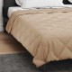 Лятна олекотена завивка Color Warm с полиестерен пълнеж, 200 г/м², в цвят таупе