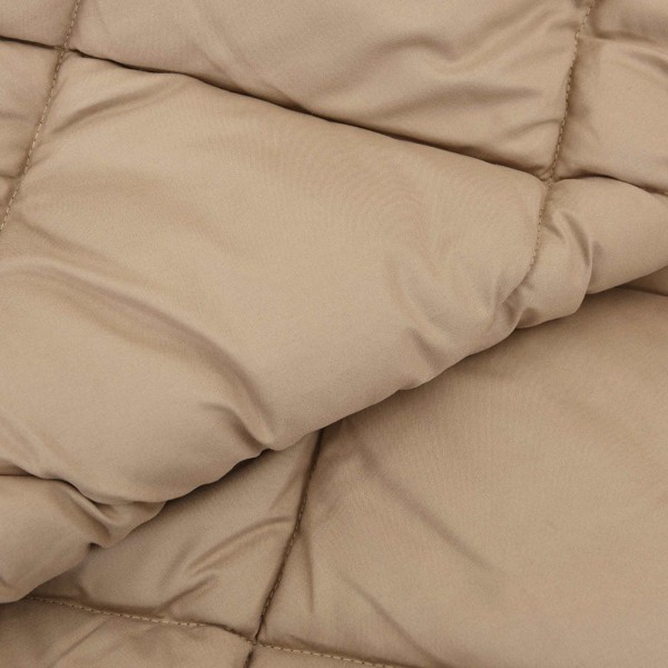 Лятна олекотена завивка Color Warm с полиестерен пълнеж, 200 г/м², в цвят таупе
