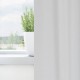 Плътни завеси в цвят светлосив с метални халки, 2 бр., 140 x 225 см