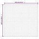 Тежко одеяло синьо 220x235 см 11 кг