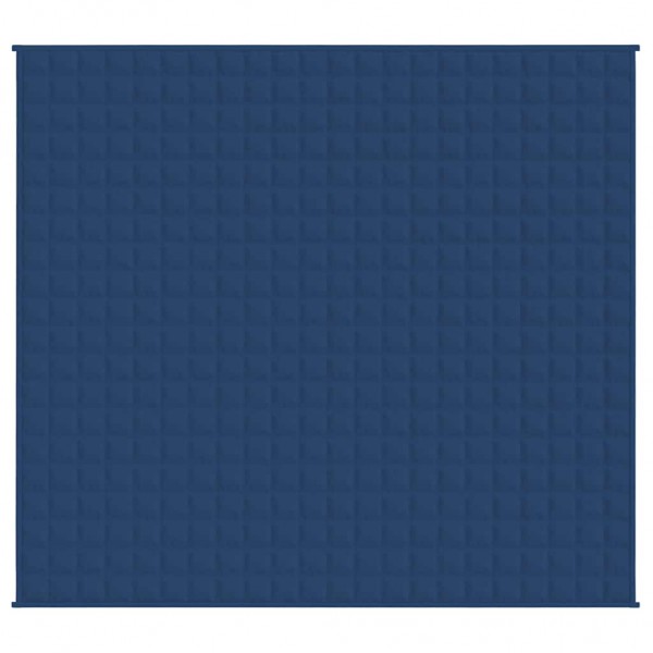 Тежко одеяло синьо 220x235 см 11 кг