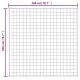 Тежко одеяло светлокремаво 200x200 см 9 кг