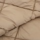 Зимна олекотена завивка Color Arctic с полиестерен пълнеж, 450 г/м², в цвят таупе