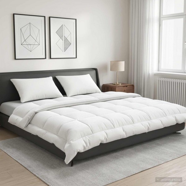 Зимна олекотена завивка Wool Blend Winter с австралийска вълна и микрофибър, 300 г/м²