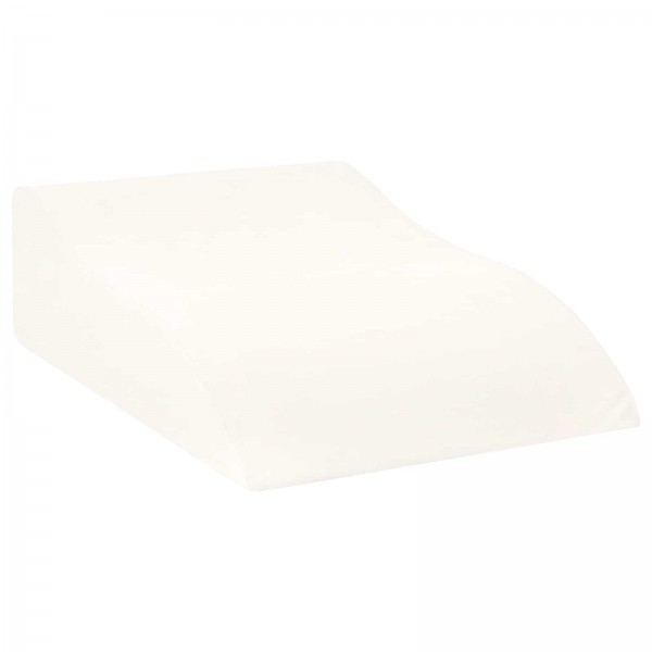 Клиновидна възглавница за крака Leg Elevation Comfort, 68 x 40 x 18 см, бяла