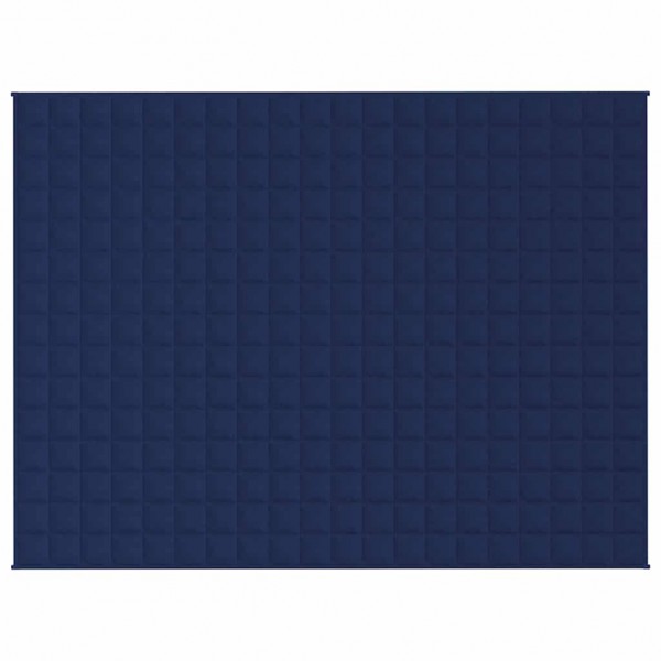 Тежко одеяло синьо 150x200 см 11 кг