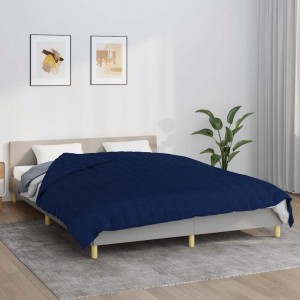 Тежко одеяло синьо 200x220 см 9 кг
