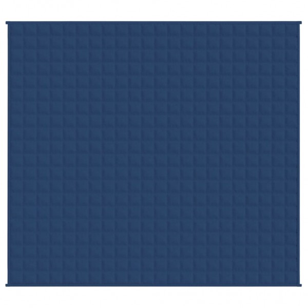 Тежко одеяло синьо 220x230 см 15 кг