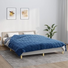 Тежко одеяло синьо 220x230 см 15 кг