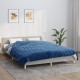 Тежко одеяло синьо 220x230 см 15 кг