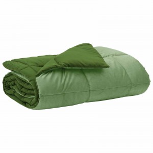 Всесезонна олекотена завивка Soft Duo All Season от микрофибър, зелена