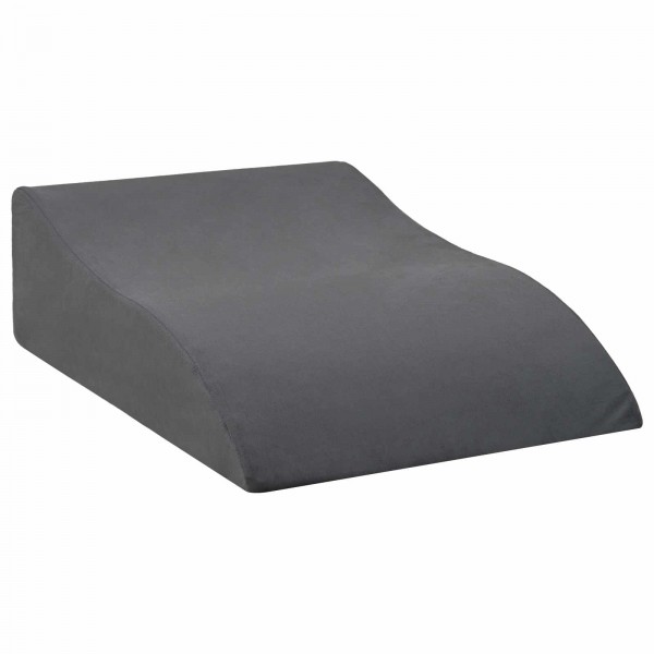 Клиновидна възглавница за крака Leg Elevation Comfort, 68 x 40 x 18 см, сива
