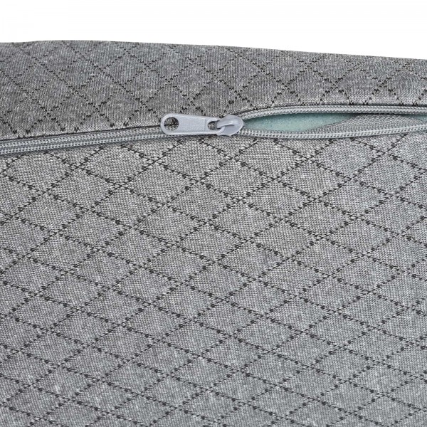 Клиновидна възглавница за легло Bed Wedge Memory, 69 x 64 x 19 см, сива