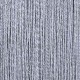 Пердета с ресни в цвят светлосив за тръбен корниз, 2 бр., 140 x 250 см