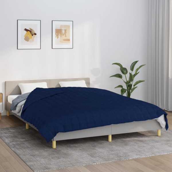 Тежко одеяло синьо 200x220 см 13 кг