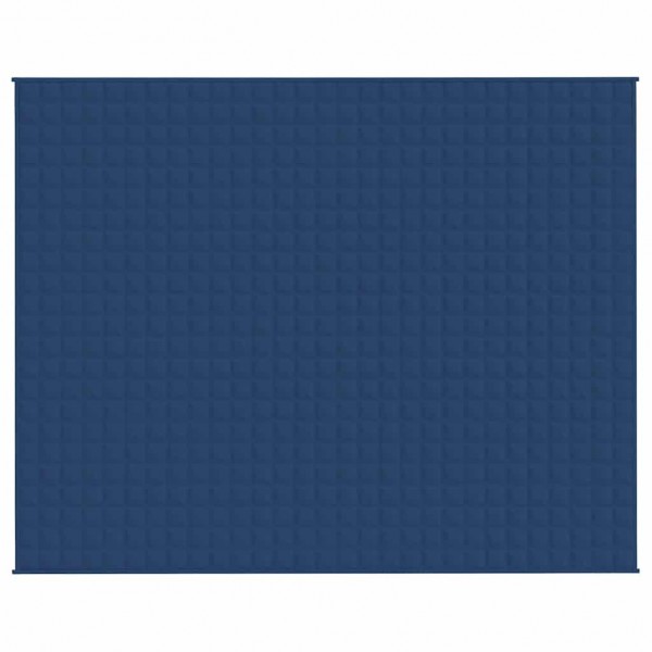 Тежко одеяло синьо 235x290 см 11 кг